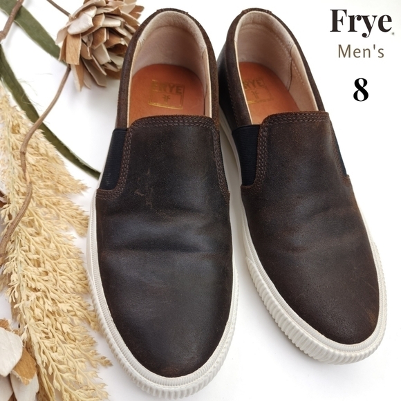 Frye Other - FRYE Men's Brown Loafers Sz 8